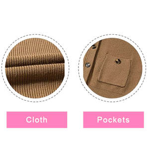 Dernier style de chandails chauds d'hiver pour femmes chandails confortables pour femmes chandails en tissu de coton pour femmes - Product Image 6