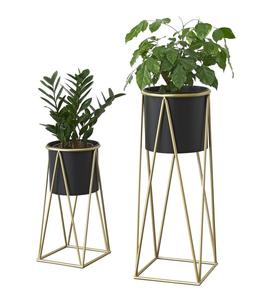 Jardinière en métal en fer galvanisé exportateur de gros jardinière en métal en fer personnalisé fournisseur décoration de la maison et du jardin - Product Image 2