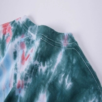 Camiseta de Mujer 100% Algodón Orgánico, Alta Calidad, Transpirable, Secado Rápido, Logos Personalizados, Tie Dye, Estampado 3D, Ropa Casual de Primavera