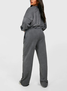 เสื้อวอร์มผ้าฝ้าย100% คุณภาพระดับพรีเมี่ยมสำหรับผู้หญิงเสื้อลูกไม้สำหรับฤดูหนาวพิมพ์โลโก้ใส่สบายพิมพ์ลายตามสั่ง - Product Image 4