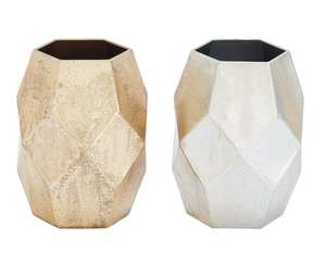 กระถางต้นไม้โลหะเคลือบเงาสำหรับระเบียงสวนดีไซน์แบบคลาสสิก - Product Image 1