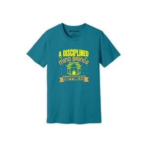 100% algodón camiseta informal 3D Buda temas impresión 12 opciones de color 160-180 pesado GSM diseño personalizable Logotipo de colocación - Product Image 6