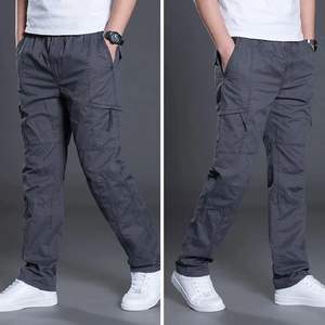 2025 pantalones cargo con múltiples bolsillos para hombres Algodón spandex Ligero Trabajo al aire libre Ropa informal Todas las condiciones Funcional - Product Image 6