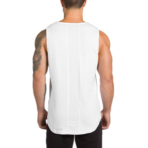 Camiseta Deportiva sin Mangas, Talla Grande, para Gimnasio, Chaleco Deportivo Sólido para Hombre - Product Image 1