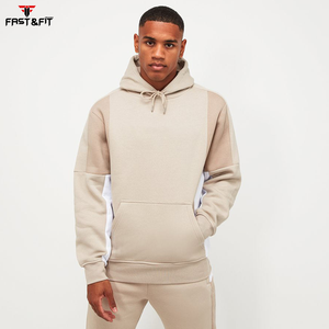 Nouveau design respirant logo personnalisé manches longues couleur contrastée vêtements de jogging hommes nouveau design survêtement confortable - Product Image 4