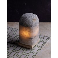 4Kg Flat Model Salt Lamp Oil Lamp and Accessories