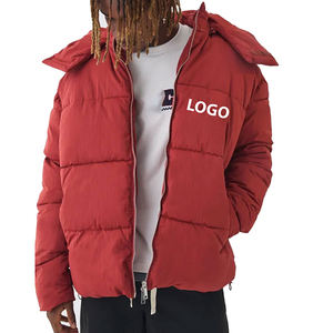 Chaquetas Acolchadas de Lona Coloridas para Hombre, Ropa de Abrigo de Invierno Elegante, con Capucha, Reversible, Impermeable, Cálida, Personalizable, al por Mayor - Product Image 1