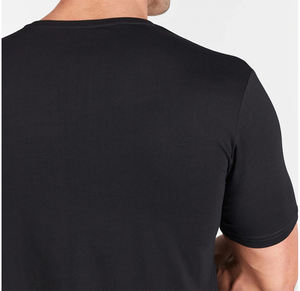 T-shirt d'entraînement décontracté pour hommes chauds à manches courtes Fitness Gym Training Bodybuilding Muscle Tee Séchage rapide - Product Image 4