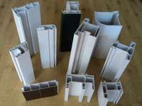 Fenêtre Pvc Pvc Upvc Plastique Fenêtre coulissante ou à battant Profil Fenêtre Upvc
