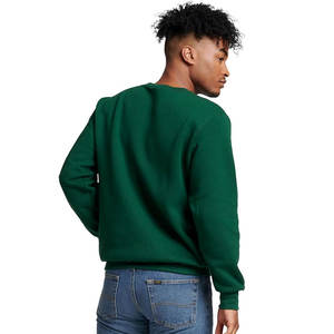 Russell Athletic Sweat-shirt en molleton Dri-power pour homme vert uni moyen - Product Image 3