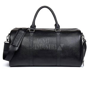 Bolsas de Viaje de Cuero Vacuno Personalizables con MOQ Bajo, Forro de Poliéster, Ligeras y Ecológicas, Estilo Deportivo y Moderno - Product Image 1