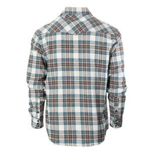 Camisa de franela de manga larga de motorista para hombre hecha a medida precio al por mayor 100% camisas de franela de motocicleta transpirables de alta calidad - Product Image 2