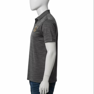 เสื้อโปโลแขนสั้นปักลาย ผ้าผสมโพลีเอสเตอร์และคอตตอน เนื้อผ้านุ่ม สวมใส่สบาย เหมาะสำหรับทำงานหรือใส่ในชีวิตประจำวัน ขายส่งในตลาดเสื้อผ้า - Product Image 5