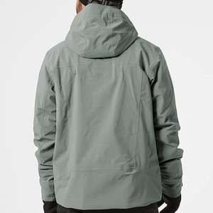 Servicio OEM al por Mayor, Chaqueta Casual con Capucha Cortavientos para Hombre, de Lona y Softshell, Última Moda, Precio de Fábrica - Product Image 4