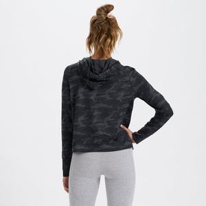 Sweat à capuche en coton surdimensionné lourd pour femme de haute qualité Logo personnalisé sans ficelle broderie brodée épaisse solide décontracté direct - Product Image 4