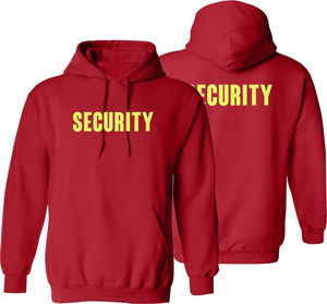 Sudaderas de seguridad de gran tamaño unisex de alta calidad con capucha al por mayor - Product Image 2