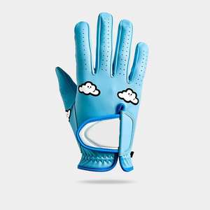 Nouveauté Gants de golf pour hommes Logo imprimé Main gauche droite Cuir de cabretta doux Respirant Haute qualité Prix bas - Product Image 3