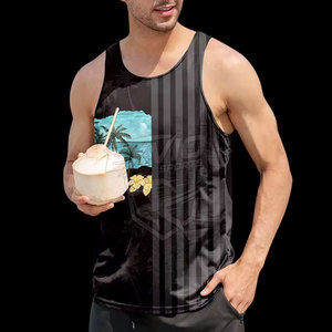 Camiseta sin Mangas Personalizada para Hombre, Sublimada, de Secado Rápido, para Gimnasio, para Adultos - Product Image 6