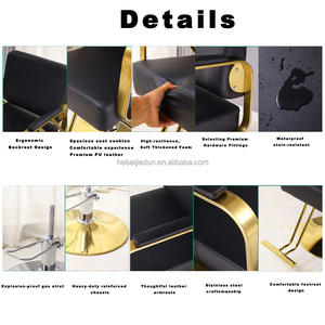 Chaise de barbier vintage pour salon de coiffure, vente chaude, équipement de salon de coiffure hydraulique, chaise de barbier - Product Image 3