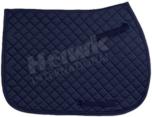 Vente en gros de tapis de selle de dressage de course de style anglais doublure en coton matelassé avec coque en cuir pour l'équitation Sports équestres - Product Image 2