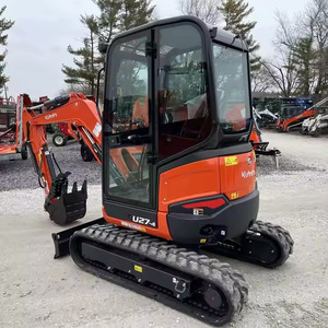Para Kubota Mini Excavadora 3ton Capacidad Equipo usado Epa Aprobado Máquina de movimiento de tierras Excavadora Venta Precio barato Motor - Product Image 3