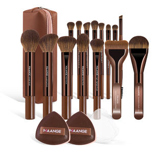 <span class=keywords><strong>MAANGE</strong></span> 15 Pièces <span class=keywords><strong>Pinceaux</strong></span> Cosmétiques Trousse de Maquillage Houppette Étiquette Privée & Personnalisable Outils de Maquillage Professionnel Ensemble de <span class=keywords><strong>Pinceaux</strong></span> de Maquillage - Product Image 1