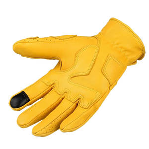 Gants de motocross de bonne qualité avec impression de logo personnalisé, vêtements de course, gants de motocross en cuir - Product Image 6