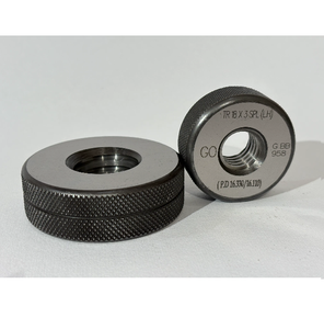Trapezoidal <b>Thread</b> Ring <b>Gauges</b> External <b>Thread</b> Inspection Go No Go Measuring Tool Precision Industrial Use - Product Image 5