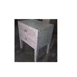 Muebles de decoración para el hogar con incrustaciones de hueso Heritage Impresionante artesanía Home Style by Crescent Crafts - Product Image 3