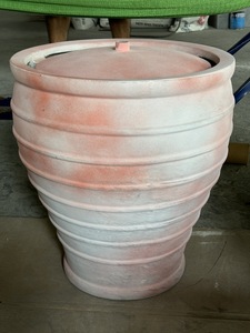 Macetas Modernas de Terrazo Ecológicas FIBERSTONE FOUNTAIN, Color Personalizado, D38xH53cm, para Decoración del Hogar - Product Image 2