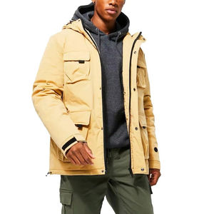 Parka d'hiver pour homme, poids lourd, dernier design tendance, veste matelassée à capuche imperméable de haute qualité, taille plus, chaude et élégante - Product Image 3