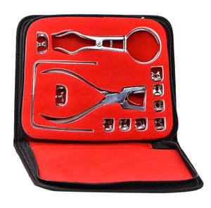 Juego de Pinzas de Goma Dental de Acero Inoxidable para Procedimientos de Endodoncia, Kit de Goma Dental - Product Image 2