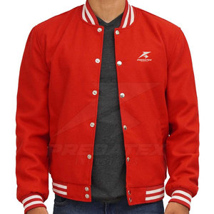 Chaqueta de invierno personalizada Letterman para hombre, nuevo estilo, ropa informal ligera, chaqueta Letterman - Product Image 1