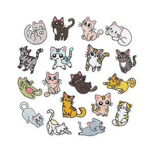 Diseño personalizado de hierro en parches bordados Precio al por mayor Parches bordados personalizados con hierro en el respaldo - Product Image 2