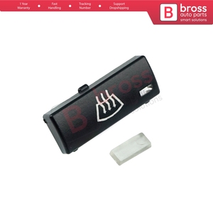 BDP88-7 Cache-bouton de commande de climatisation et dégivreur de pare-brise pour X5 E53 2000-2006 Série 5 E39 1996-2003 641169 - Product Image 2