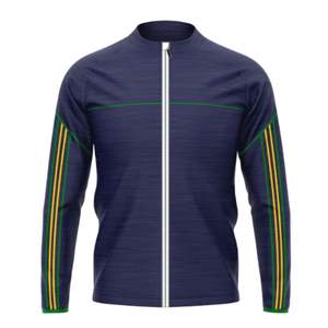 เสื้อซิปครึ่ง GAA แบบปรับแต่งได้เสื้อฟุตบอลเกลิคซิปด้านบน100% 1/4โพลีเอสเตอร์ - Product Image 2