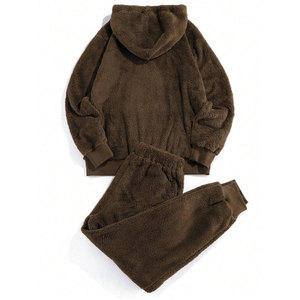 Conjunto de sudadera con capucha y Jogger bordado unisex-Ajuste informal, diseños personalizados y logotipos ofrecidos - Product Image 2