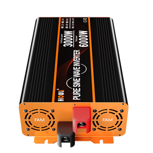 Inversor Solar HOULI HPGL0030U de Onda Sinusoidal Pura de 6000W Máx. para Sistemas Fuera de Red, 12V/24V/48V a 110V CA Monofásico 50/60Hz - Product Image 6