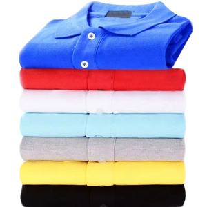 Venta al por mayor de polos personalizados para hombre de tela transpirable de ajuste regular y bordado personalizado para golf informal y ropa de oficina - Product Image 1