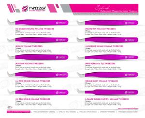 Venta al por mayor de pinzas de fibra de acero inoxidable de alta calidad Extensiones de pestañas puntiagudas Profesionales de la belleza Etiqueta privada Varios - Product Image 5