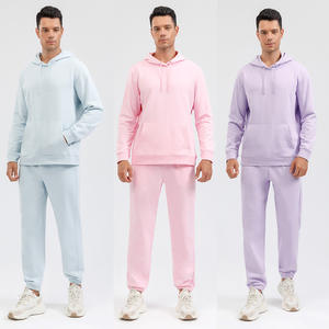 Ropa deportiva informal de dos piezas de talla grande personalizada, sudadera con estampado 3D de punto informal, pantalones de chándal para Otoño e Invierno - Product Image 3