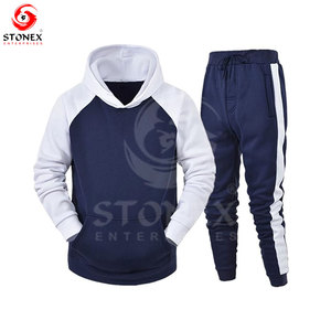 ชุดออกกำลังกายสองชิ้นสำหรับผู้ชายชุดกีฬาชุดวิ่งออกกำลังกายชุดวอร์มฤดูหนาวพิมพ์ลายผ้าทอ - Product Image 6