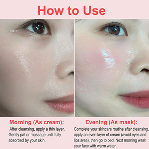 Crème gel au collagène en marque privée OEM, raffermissante, minimisant les pores, nourrissante en profondeur, <span class=keywords><strong>anti</strong></span>-âge, hydratant pour le visage - Product Image 5