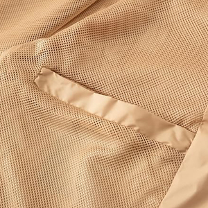 Cortavientos en línea personalizado de manga larga con cremallera impermeable al aire libre a prueba de viento chaquetas cortavientos con logotipo de impresión Jaket - Product Image 3