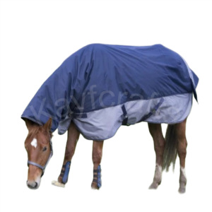 Combo Turnout <b>Rug</b> with Fitted Neck and Sheepskin Padding - Product Image 1