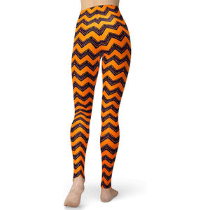 Mallas de yoga elegantes para mujer con etiqueta privada superventas al por mayor/Mallas de yoga para mujer con impresión por sublimación personalizada - Product Image 6