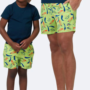 Sublimation Swim Shorts Men Beach Shorts High Quality Single <b>Layer</b> Drawstring Breathable Shorts - Product Image 6