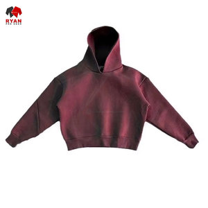 Sudadera con Capucha Personalizada con Logotipo Frontal para Hombre, Prenda de Invierno Transpirable de Forro Polar, Tejido de Poliéster/Algodón, Servicio OEM/ODM - Product Image 6