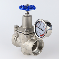 Nuevo producto Estructura de control de válvula reductora de presión de diafragma de acero inoxidable Dn15 para medios de agua