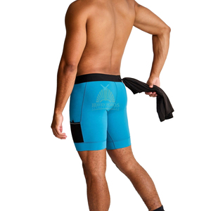 <b>Men's</b> High Street Style Sports <b>Compression</b> <b>Shorts</b> Custom Sublimated Cool Dry Tights for Running Training Gym MMA Fight Mid Waist - Product Image 4